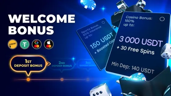 Obtenez Jusqu'à 100% en Bonus